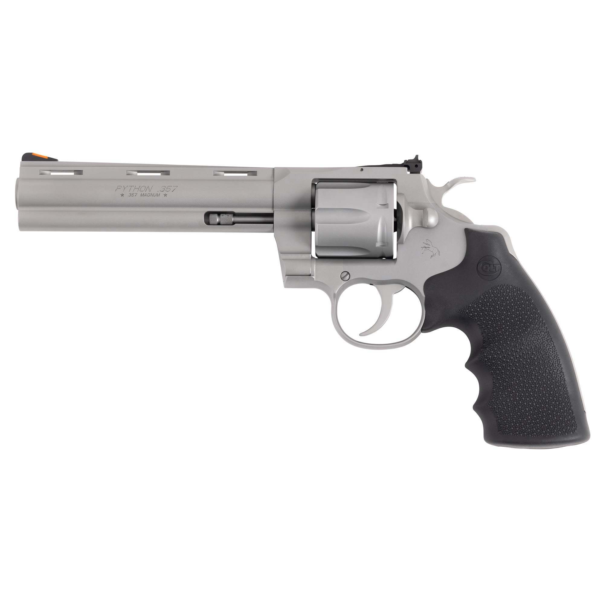 Colt Python Double/Single Action Steel Frame Revolver 357 Magnum/38 Special 6" Barrel Front/Adjustable Rear Sights 6 Rounds