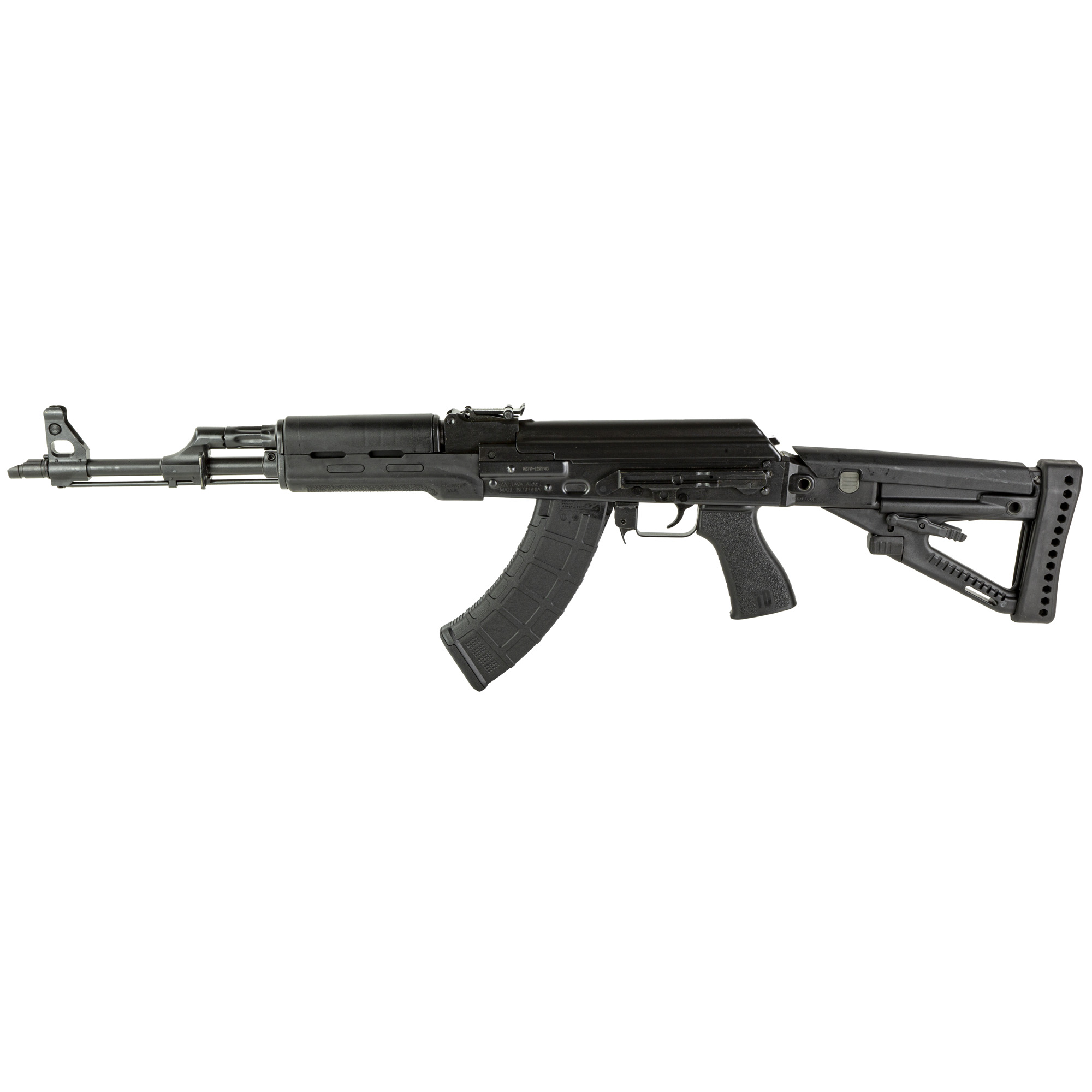 Zastava ZPAPM70 Semi-automatic 7.62X39 16.3" Chrome lined Barrel Blued Right Hand 30 Rounds Black Polymer Furniture Polymer Handguard Tango Down Grip
